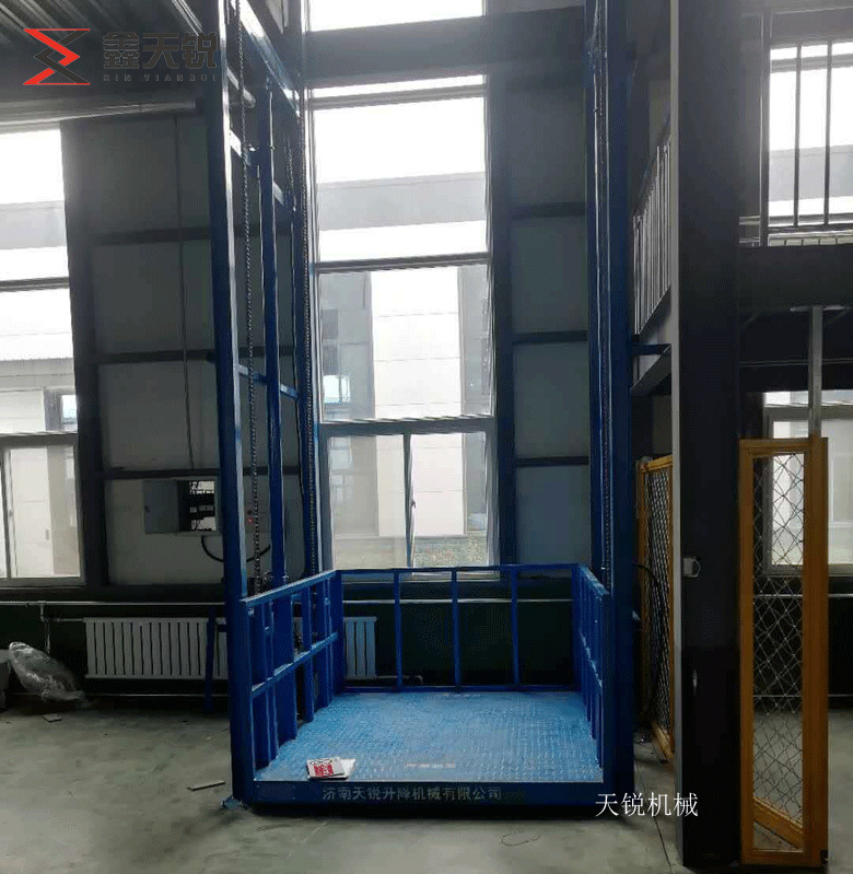 张掖导轨式升降机验收合格
